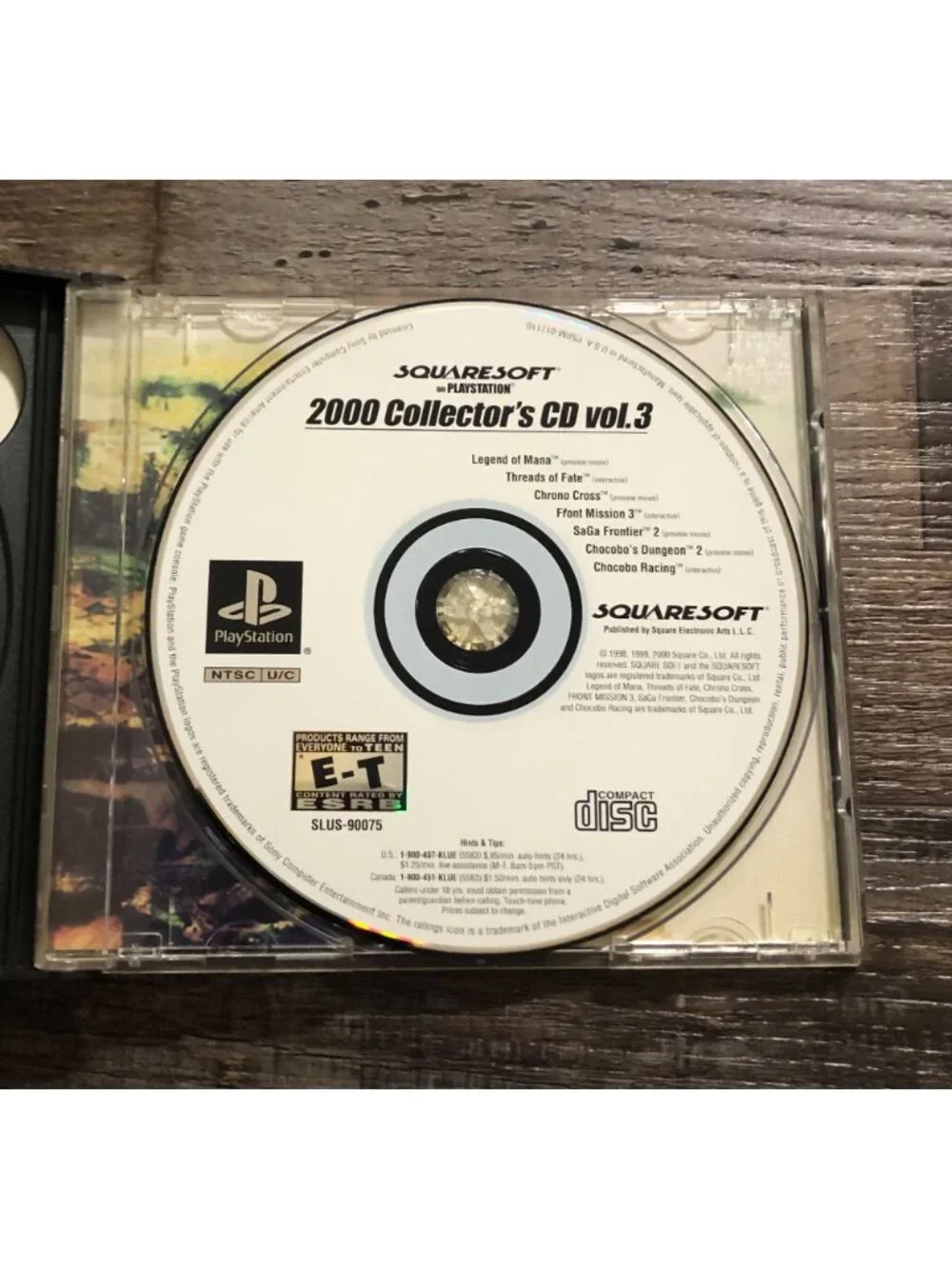 Vagrant Story (Sony PlayStation 1, 2000) Video Game Complete in Original Case